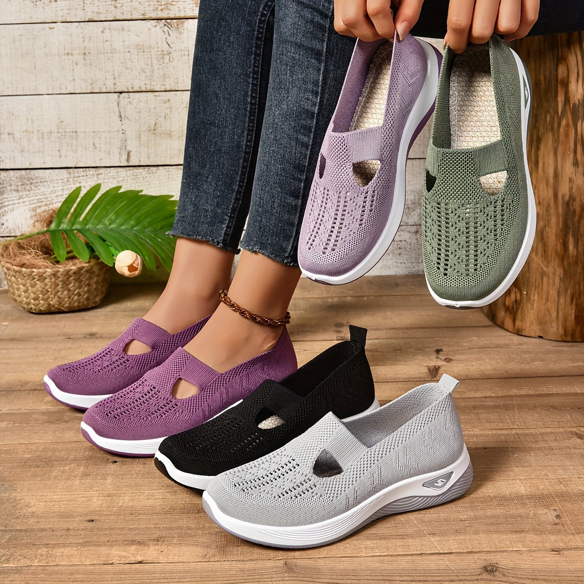 Slip-On Comfort Shoes for Women
