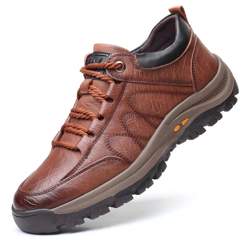 Waterproof Orthopaedic Leather Men's Shoes