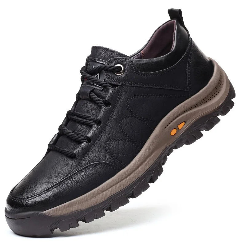 Waterproof Orthopaedic Leather Men's Shoes
