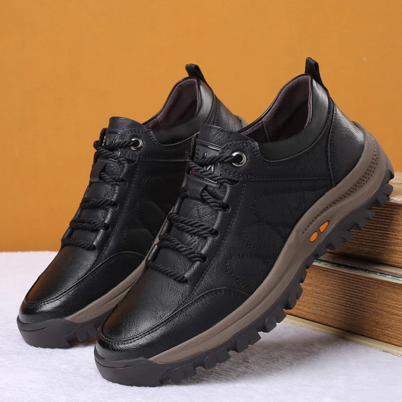 Waterproof Orthopaedic Leather Men's Shoes