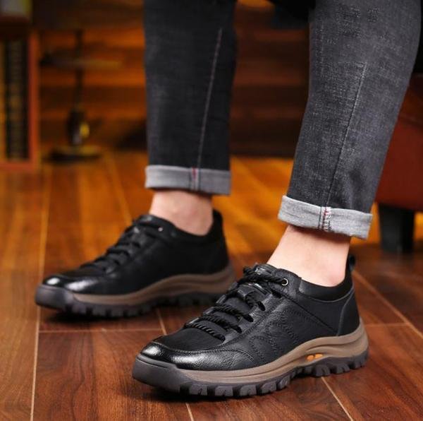 Waterproof Orthopaedic Leather Men's Shoes