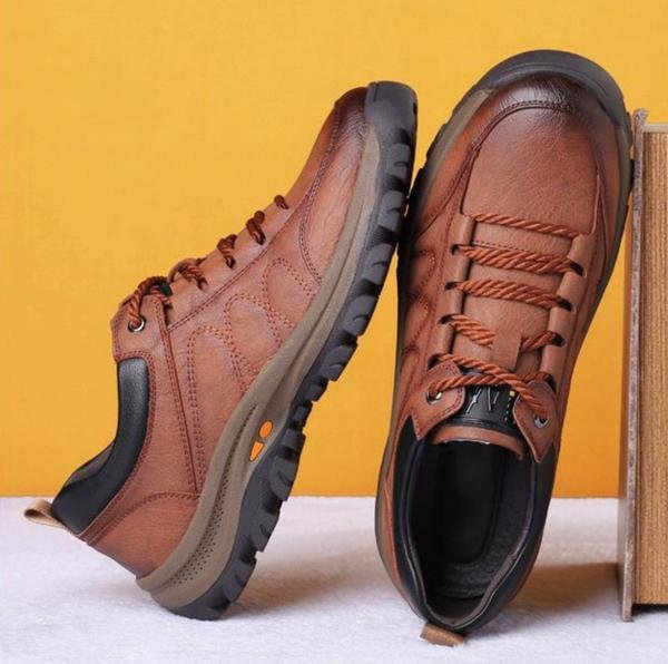 Waterproof Orthopaedic Leather Men's Shoes
