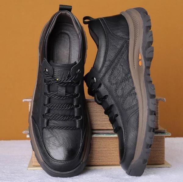Waterproof Orthopaedic Leather Men's Shoes